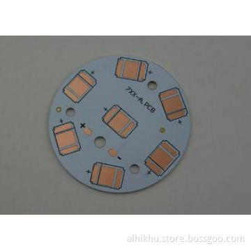 Multilayer Copper Clad PCB Board , Round Double Sided Metal